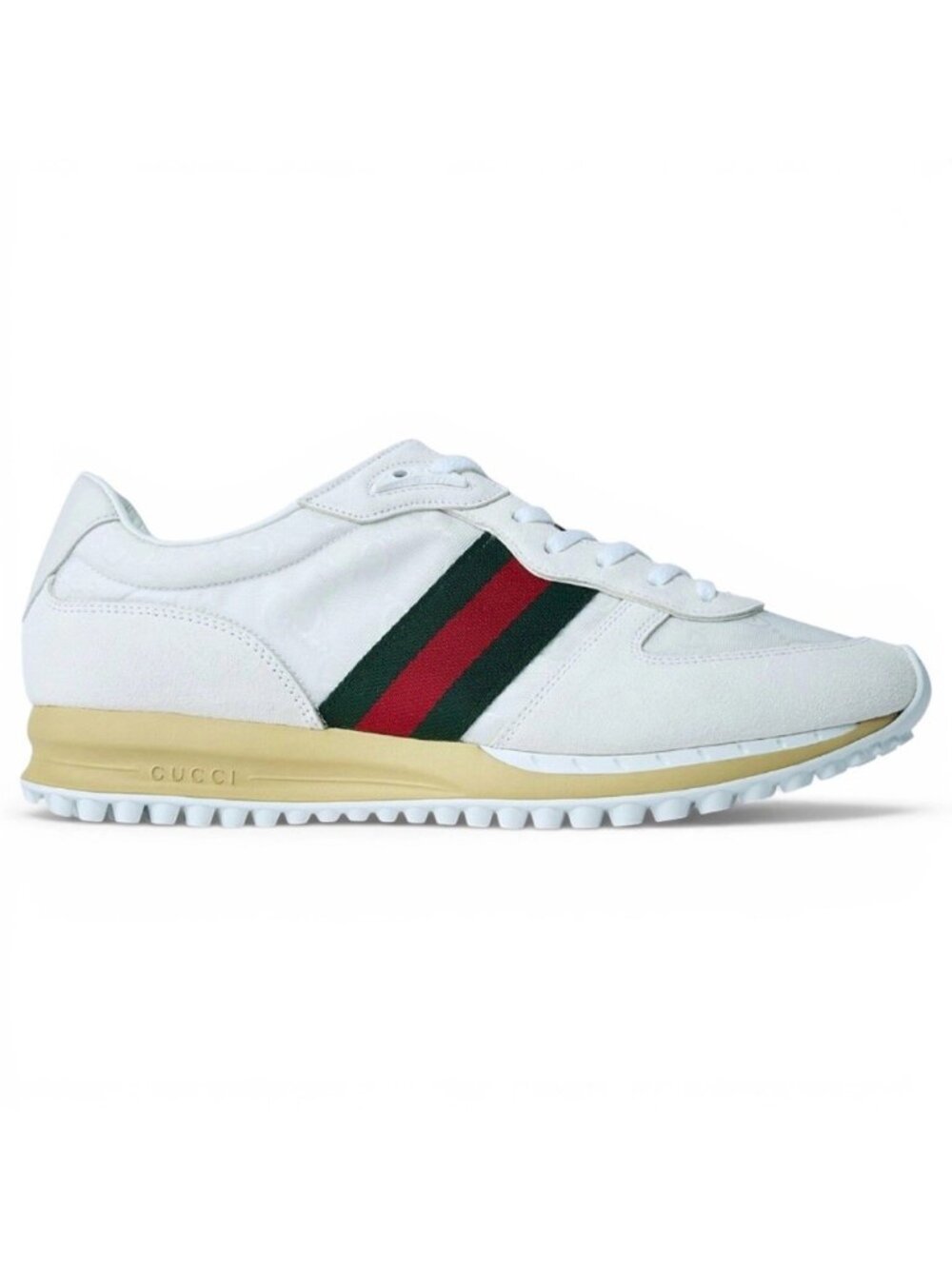 NEW AUTHENTIC GUCCI RE-MOTION SNEAKER "WHITE" GUCCI UK 9, US 9.5